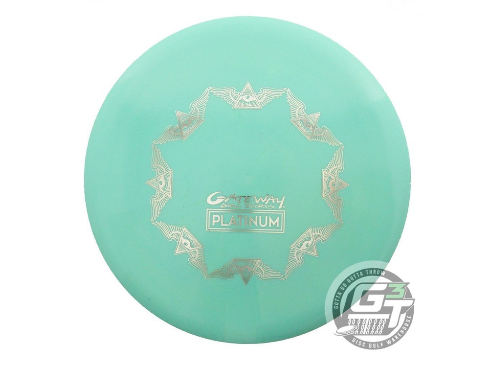 NEW Gateway Platinum Prophecy 166g Seafoam Silver Foil Midrange Golf Disc