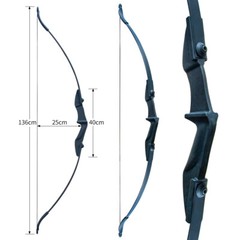 30/40lbs Archery Adult Recurve Bow Takedown Arrows Quiver Right Hand Hunting