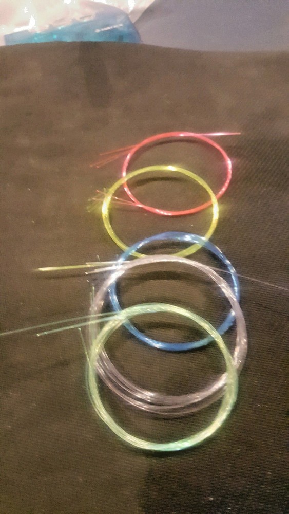 36″ TOTAL BullsEye FIBER OPTICS Extreme Fiber .019/.5mm UPICK color