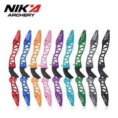 25» Archery Recurve Bow Riser ILF Aluminum Alloy Takedown Right Handle Shooting
