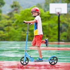 TENBOOM Kick Scooter for Ages 6+, Kids, Teens & Adults. Max Load 240 LBS. 8IN…