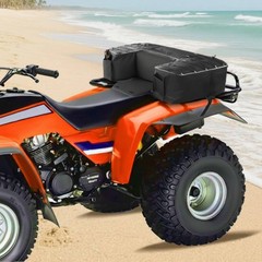 ATV Seat Storage Bag Multi-Pocket Design Accessory Easy to Install