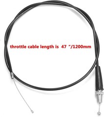 22mm 7/8 Throttle Handle Grips Cable Clamp On Off Switch for Coleman CT100U C…