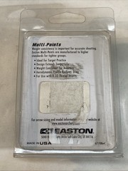 EASTON MATCH GRADE FIELD POINTS 100 GRAIN 17/64″ 9/32″ 19/64″ 5/16″ 11/32″ 6PK