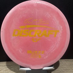 Discraft Paul McBeth 5x Esp Buzzz, Pink, Used, No Ink, 179g