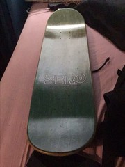 Zero ZERO Skateboard Deck Green/Black Logo Graphic Design