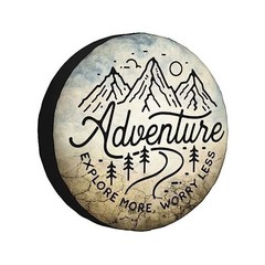 Adventure RV Spare 14in Suitable for tire diameter 23in-27in Adventure Awaits