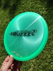 💥Discraft 20 Year Anniversary Buzzz Light Green Ice Pearl & Green Foil Stamp