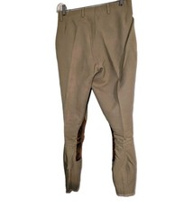 Tailored Sportsman Vtg English Horse Breeches Equestrian Riding Pants Suede A+!