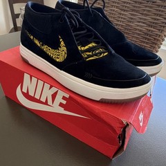 Nike Air Zoom Down Rock N7 Black Skateboarding Shoes Men’s US 11.5 Medium