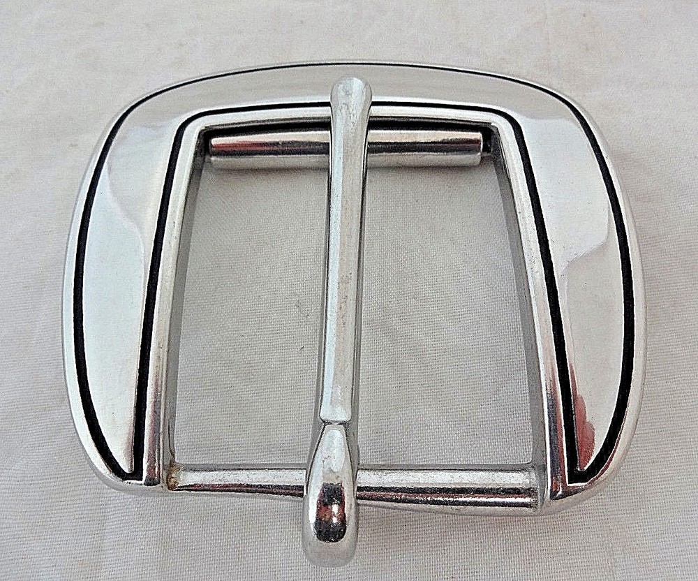 Jeremiah Watt Back Cinch Flank Roller Buckle Smooth Grooved 1 3/4″ Saddle Horse