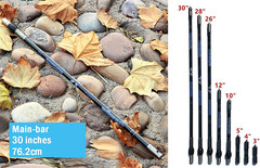 Archery Bow Stabilizer Balance Bar Rod System 3-30 Inch Carbon Fiber Stabilizer
