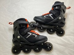 Rollerblade ‎071006001A1 Macroblade 80 Inline Skate, SIze 8 Black/Orange