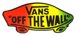 Vans Off The Wall 4 in x 1.875in Decal Classic Skateboard Assorted Designs
