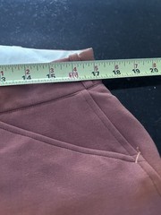 Women’s Dark Tan Riding Breeches Pants Knee Patch Equestrian 32×23
