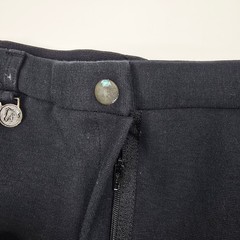 Dublin Classic Equestrian Riding Breeches Pants Women Size 34 Long Black Stirrup