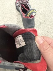 La Sportiva Nago Vibram Xsedge Lace Italy Climbing Shoes 42 Womens 10 Mens 9
