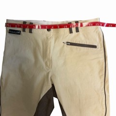 Women’s Sz 30 Full Seat Breeches Tan Brown Faux Suede Seat Zipper Fly Ride Life