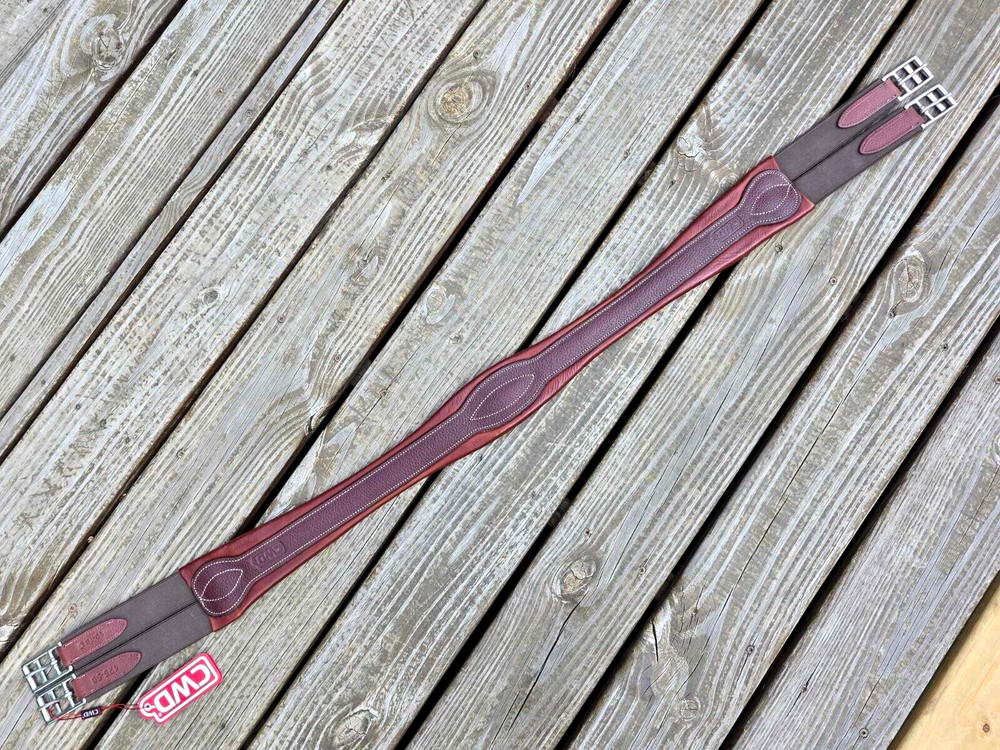 CWD Two Tone Brown Padded Classic Hunter English Girth – 50″-125cm – NEW!