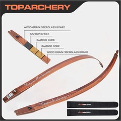 ILF Limbs Made of Carbon+Bamboo Core+Fiberglass for H19″-62″ / H17″-60″ ILF Bow
