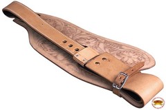 41HS Hilason Leather Saddle Replacement Fender Pair With Hobble Strap Adult
