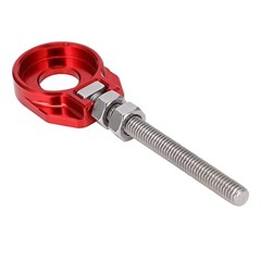 Motorcycle 2pcs 12mm Chain Adjuster Tensioner CNC Universal for CRF50F red