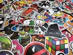 200 Skateboard Stickers bomb Vinyl Laptop Luggage Decals Dope Sticker Lot cool