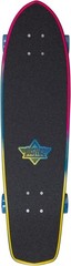 Dusters 31″ Keen Retro Fades Blue/Pink/Yellow Cruiser Skateboard Complete