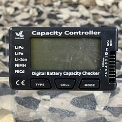 NEW Airsoft Digital Battery Capacity Checker LiPo LiFe Li-Ion NiMH NiCd