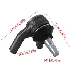 44in Rear Live Axle Kit Brake Steering Tie Rod 10″ Wheels fit Golf Cart Go Kart