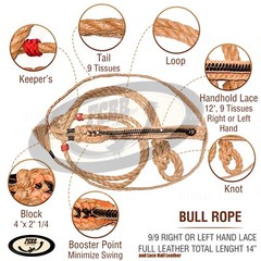 Bull Rope 9/5 Left Hand