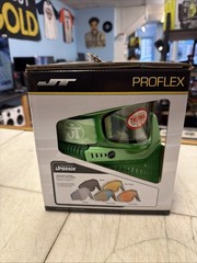 JT ProFlex Paintball Mask Goggle System Custom Birthstone Ice Peridot