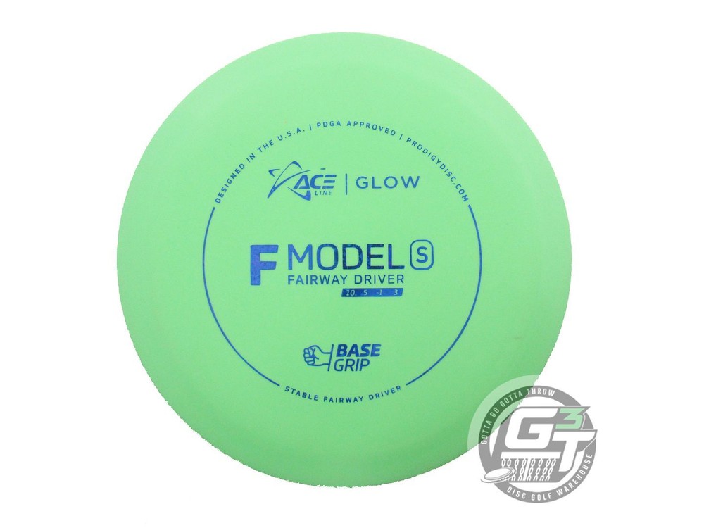 NEW Prodigy Discs Glow Base Grip F Model S 174g Lime Fairway Driver Golf Disc
