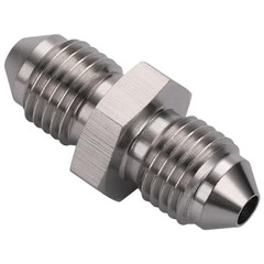 3AN Male to 3AN Male Stainless Steel Brake Clutch Fuel Oil Fitting 3AN to 3AN