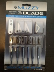 Muzzy Screw-In Broadhead 3 Blade 125 gr. 6 pk.
