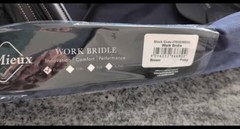 LeMieux Work Bridle Leather Snaffle Bridle Brown Size Pony