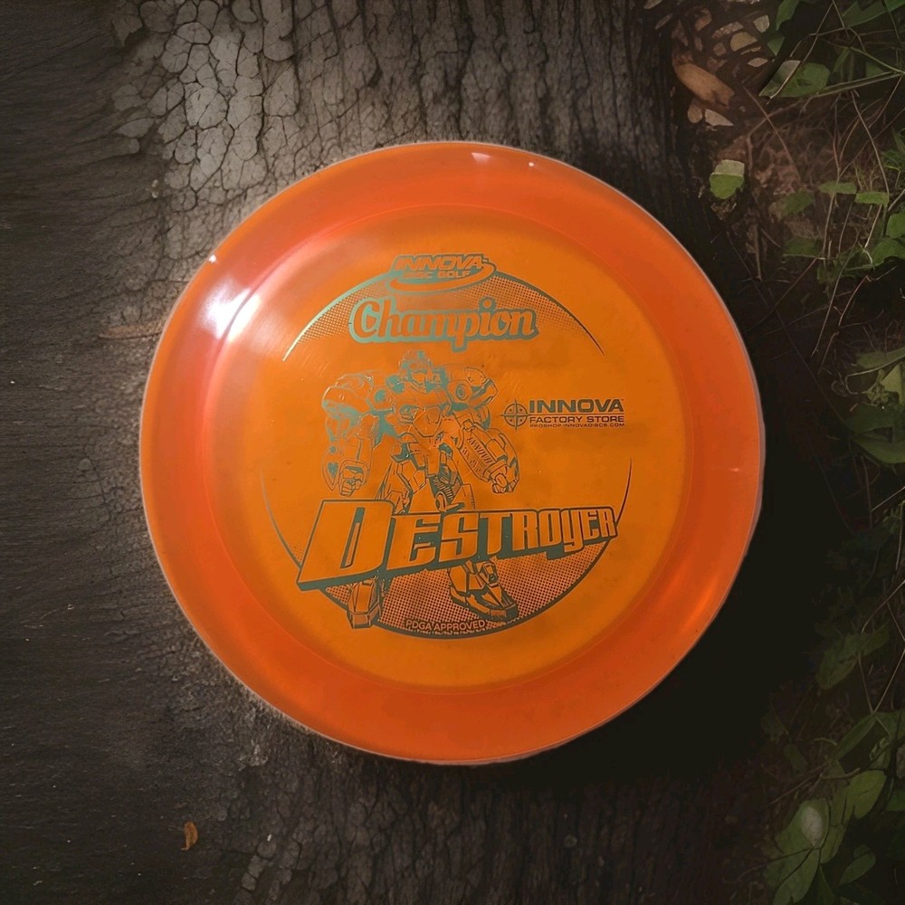 Innova Destroyer Jolly Launcher Champ Orange W/ Teal Foil **PENNED** NEW
