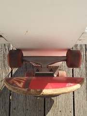 Vintage Santa Cruz Skateboards Everslick Independent Trucks Bullet 60mm 97A Good