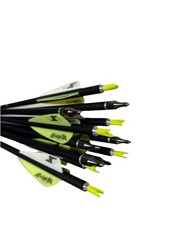12Pcs 30 Inch Carbon Arrow Practice Hunting Compound Bow Recurve E5E10 SOSOSHOOT