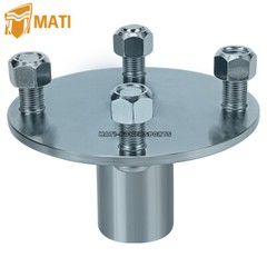 4 Lug 1″ Live Axle Adapter Hub for Go Kart Cart ATV Quad Trailer – 4″ x 4″