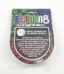 Crazy Illumin8 LED Light Up Wheels 76mm