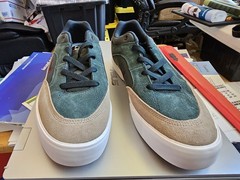 Nike SB Malor Seaweed/Burgundy Crush-Khaki Men’s Skateboarding Shoes Size 9