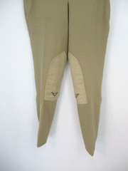 TuffRider Breeches Ladies 32 Lt. Tan Starter Low Rise Pull-On Riding Pants NWT