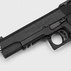 Airsoft 6mm GBB Full Al Alloy Metal Pistol Semi Auto w Extra Magazine Set