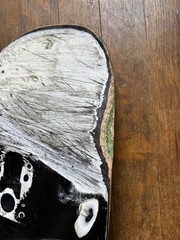 Shaped 9.0 Skateboard Deck Used