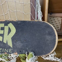 Thrasher Magazine Skateboard Deck Trashed Destroyed For Use, Display, Home Decor