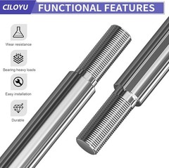 Heavy Duty 44in Go Kart Live Axle Kit 1in Diameter Steel ATV Buggy Quad Tool