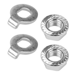 Front Wheel Motor Screws Gray Metal for For xiaomi For m365 Scooter 2 Pieces