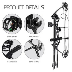 Archery Compound Bow and Archery Sets -Right Hand Archery Compound Bows 0-70 lbs