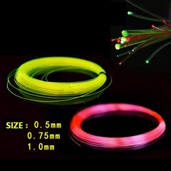10m Fiber Optic Sight Replacement Pins Archery Slingshot Bow Sight Pin Rod